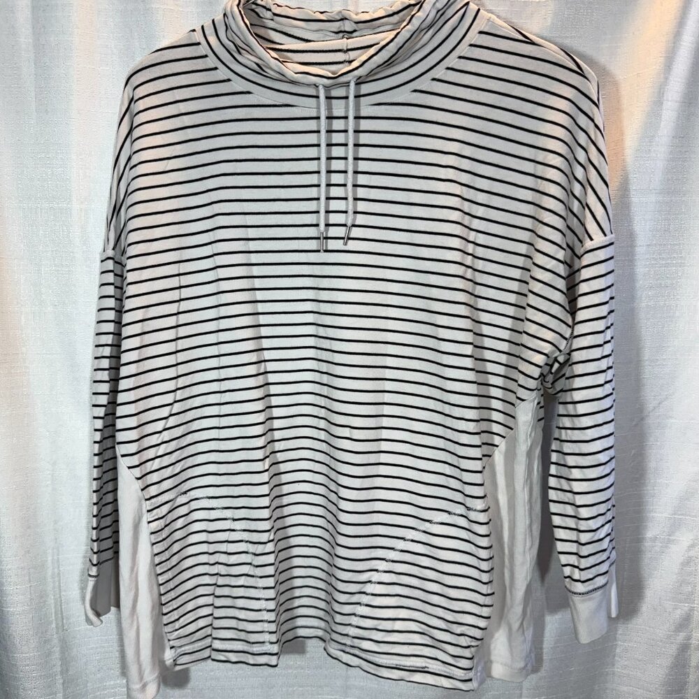 Time and Tru Women’s Cowl Neck Tunic Sweatshirt, Size XXXL